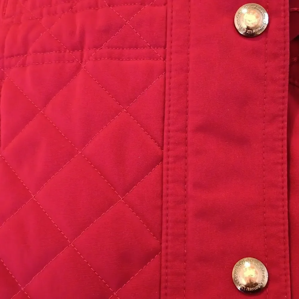 Liz Claibirne Outerwear Red Jacket